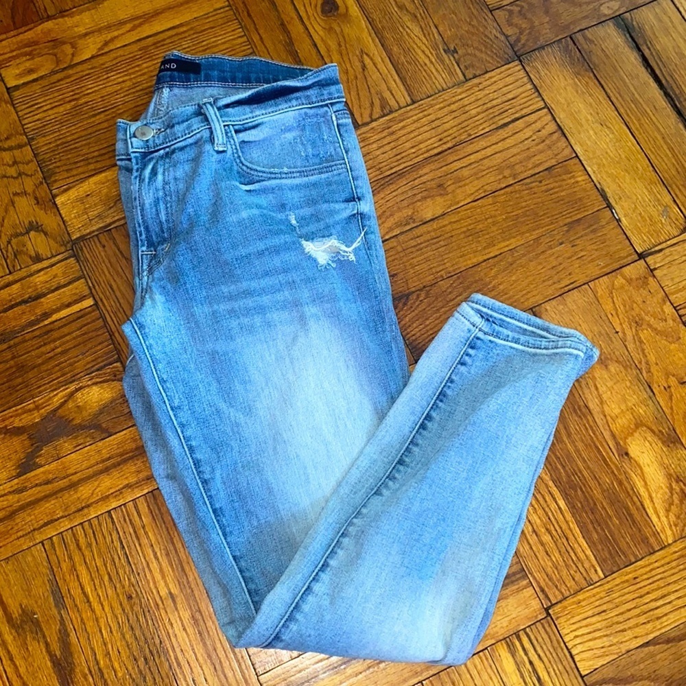 J brand low rise crop jeans size: 28